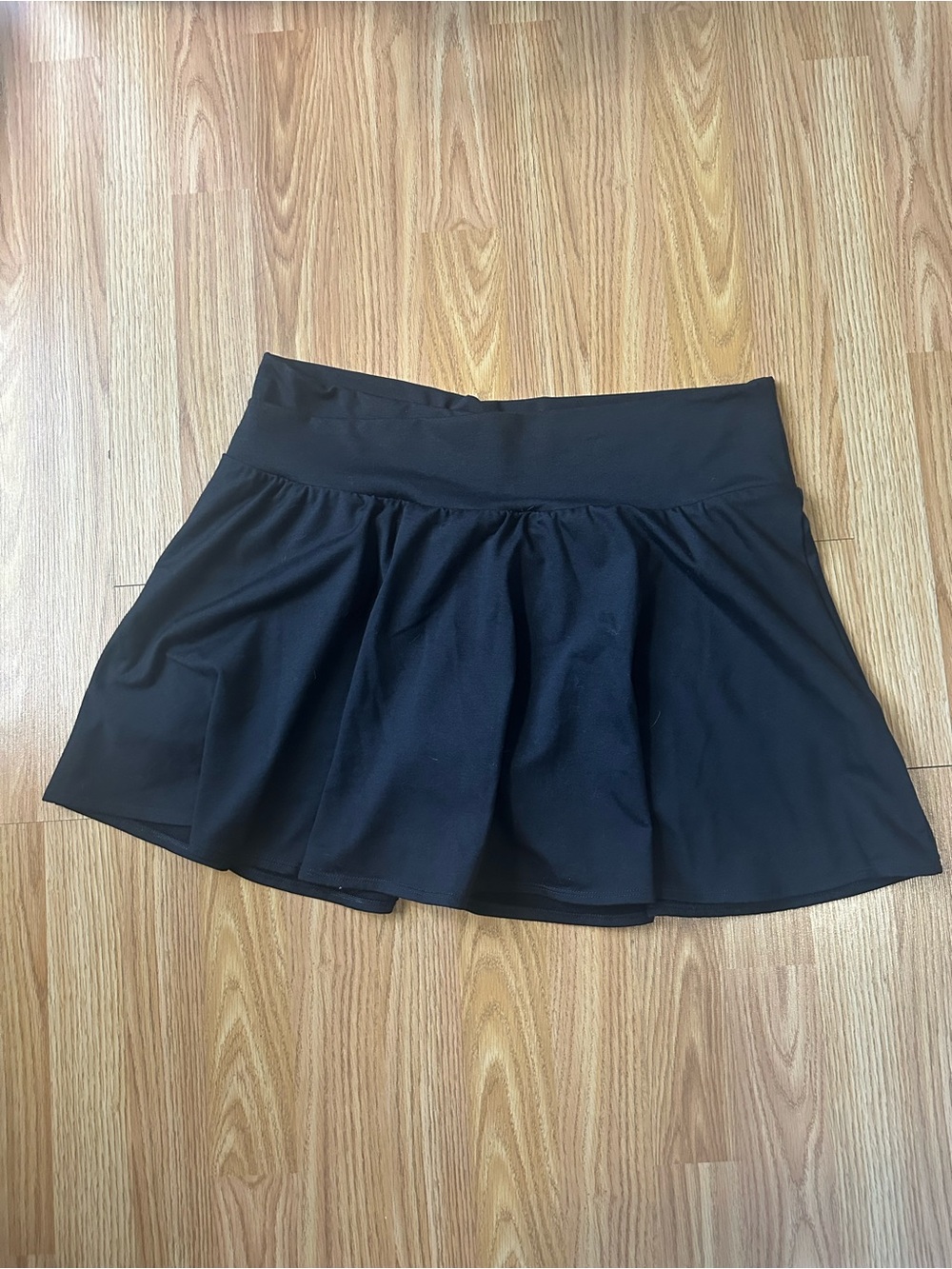 Old Navy Black High-Rise Athletic Skort